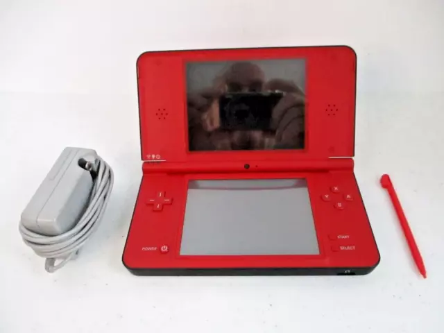 Nintendo DSI XL Handheld Console Red Super Mario Bros 25th Anniversary  Edition