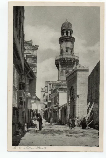 EGYPTE - Egypt - Old Postcard - LE CAIRE - Cairo - Mosquée et rue