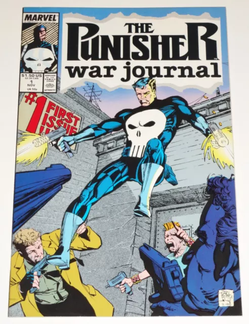 The Punisher War Journal #1 - Origin of the Punisher - Early Jim Lee