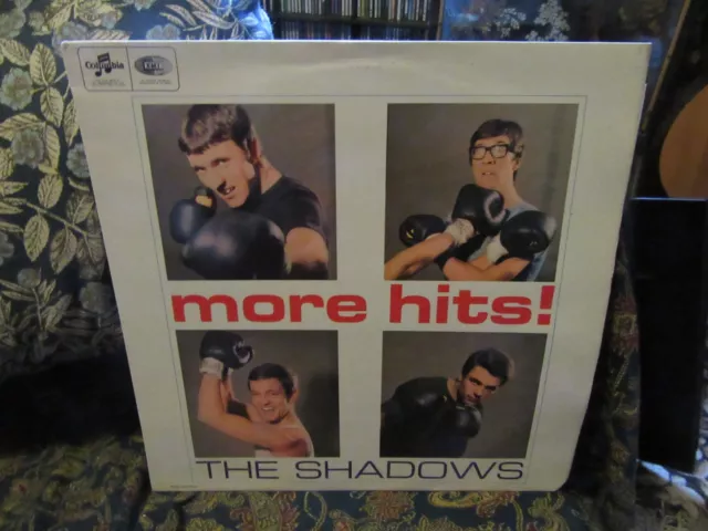 The Shadows, "More Hits!" (UK Stereo vinyl LP)