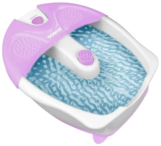 Conair Soothing Pedicure Foot Spa Bath with Soothing Vibration Massage