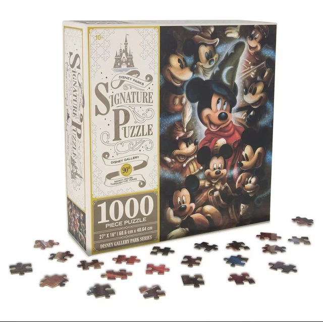 DISNEY PARKS SIGNATURE Puzzle 90th Mickey Mouse Sorcerer 1000 pcs ...
