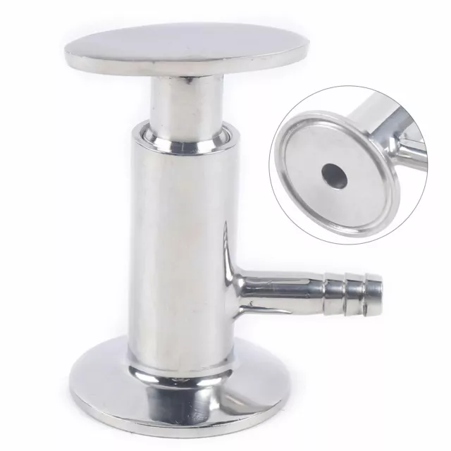 1/2” Sanitary 316 Stainless Steel Clamp Sampling Valve for Water/Oil/Wine Cans
