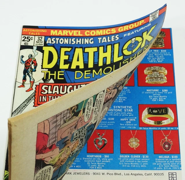 Astonishing Tales #32 FN+ Mark Jewelers Variant 1975 Marvel Comics