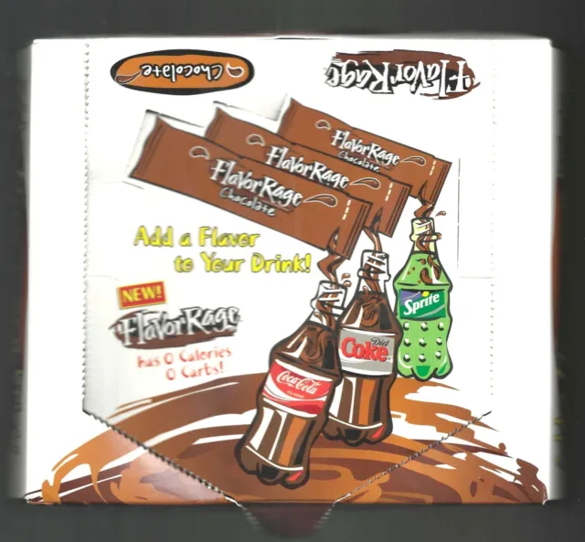 2004 * Coca-Cola Flavor Rage Store Display Box - Coke, Sprite Diet Coke **RARE