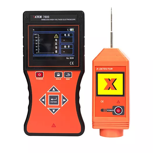 VICTOR 7600 Wireless High Voltage Electroscope Color LCD Display