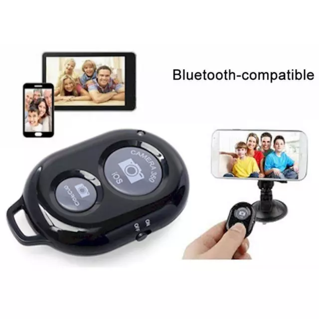 Wireless Bluetooth Remote Control Camera Shutter For iPhone N8D6 iPad Y3Z5 N8K8