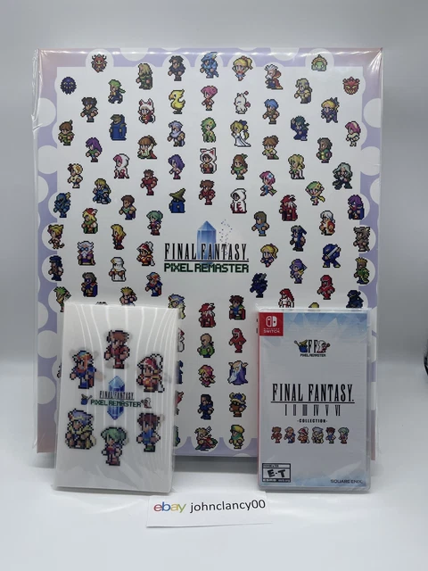 FINAL FANTASY I-VI Pixel Remaster CE Anniversary Edition Nintendo ...