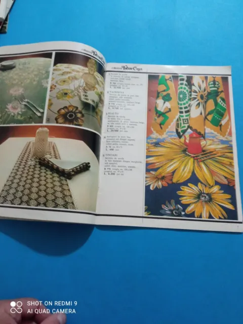 Catalogo Frette Novita' 1972-73  Telerie Moda Tessuti Coperte Pigiami Notte