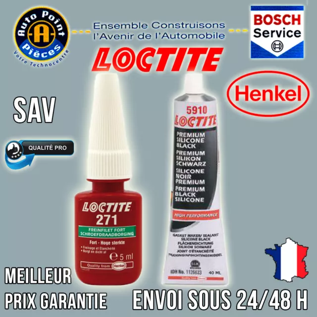 PROMO LOCTITE 271 Frein Filet Fort 5ml + LOCTITE 5910 Joint D'étanchéité 40ml