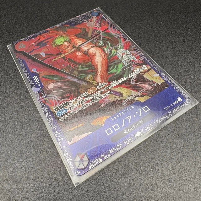 One Piece Cards 2025 One Piece Card Game Roronoa Zoro SR Flagship
