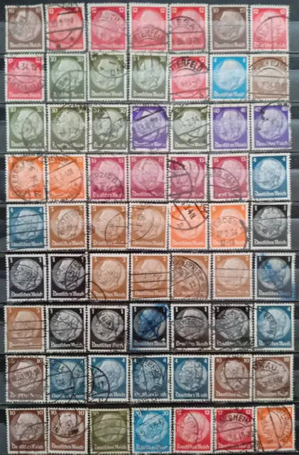 Briefmarken Deutsches Reich, gestempelt, 82