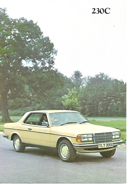 Auto Brochure - Mercedes-Benz - 230C - 03/78 printing (A1456)