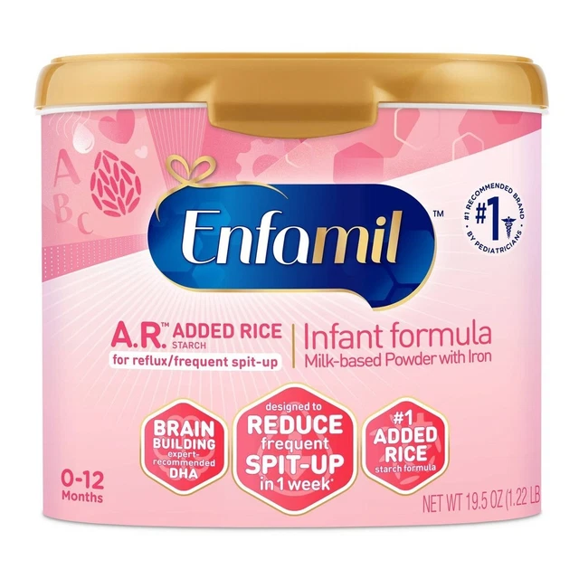 Enfamil A.R. Powder Infant Formula 19.5 oz Infant 0-12 Months