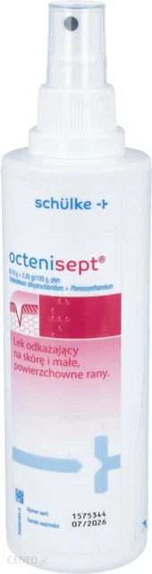 2 piezas Octenisept con pulverizador 250 ml, 2×250 ml