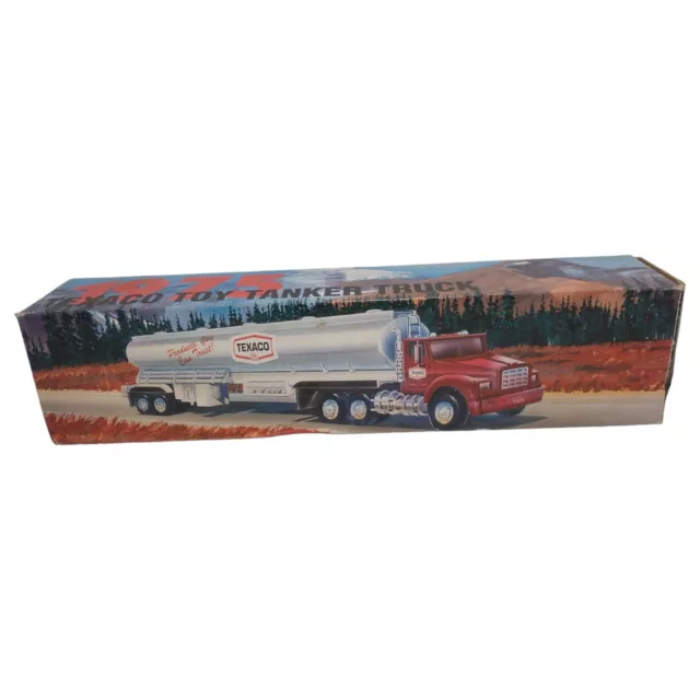 1995 Edition 1975 Texaco Toy Tanker Truck Has Working Lights and Sound Semi