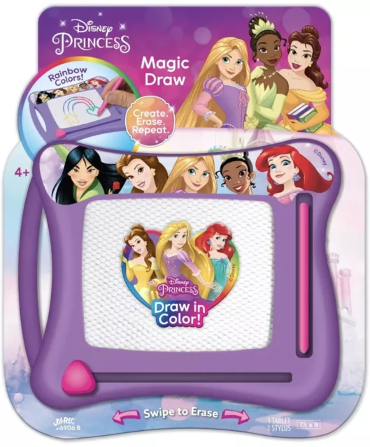 DISNEY PRINCESS MAGIC Drawing Pad Drawing Kids Board 8.