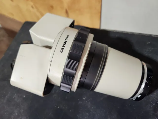 Stereo-zoom microscope head, Olympus model VMZ