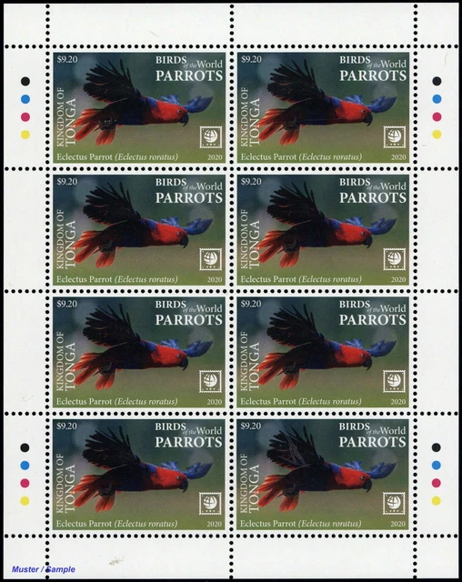 2020, Tonga, 2327-30 KB, ** - 2856046