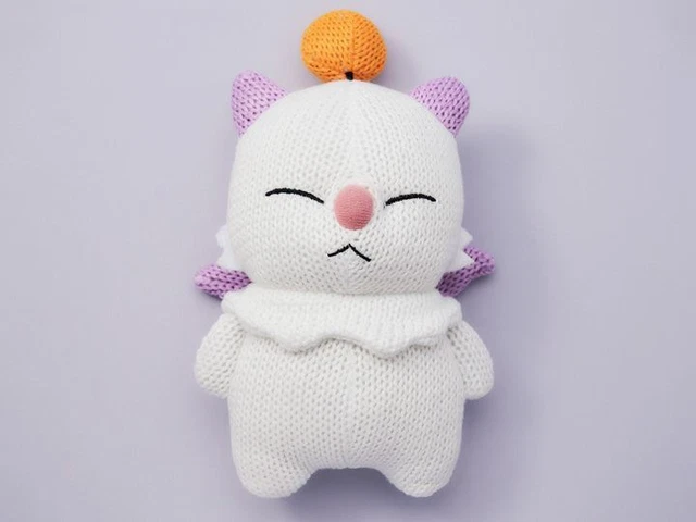 Final Fantasy Knitted Moogle Plush USA Seller