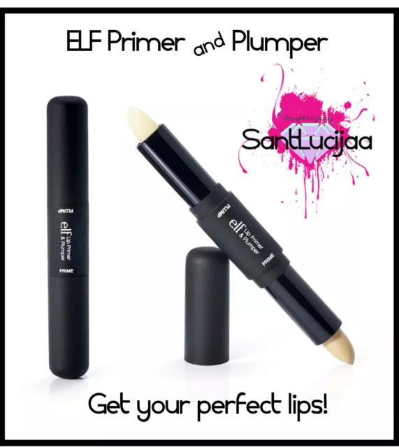 E.L.F ELF Lip Primer & Plumper Long lasting Lip Colour Lipstick