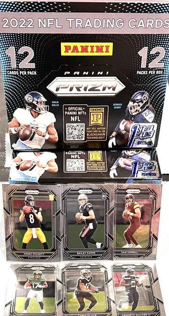 2022 Panini Prizm Football Base Rookies & Vets Pick Your Player Restock 3/19