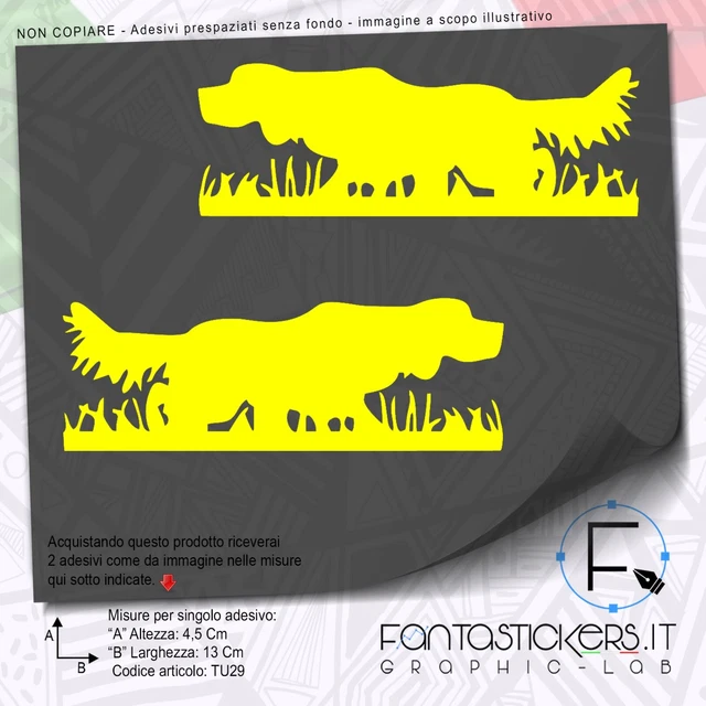 Adesivi Prespaziati EXPELIA - Decorazioni Auto E Moto In PVC, Colore Nero, Personalizzabili - Foto 2