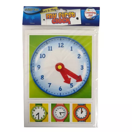 My First Clock - Learn and Play Game, by Clever Kidz