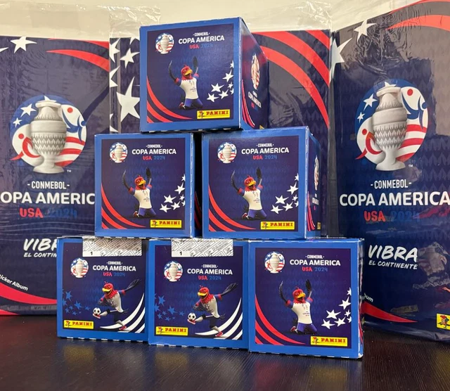 2024 PANINI COPA America 10 sealed boxes Made in Brazil, version