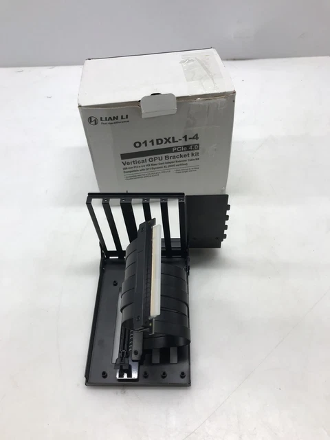 SCHEDA RISER LIAN Li O11DXL-1X-4 + pannello slot PCI - PCIe 4.0, nero ...