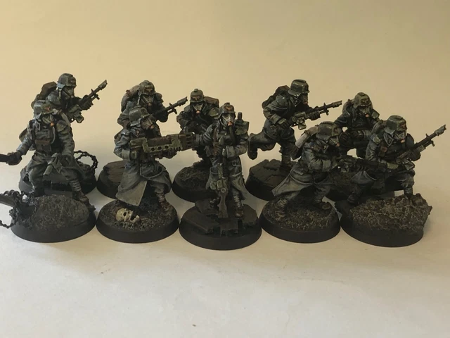Death Korps Of Krieg Heavy Weapons Squad - Forgeworld Résine - Warhammer 40k
