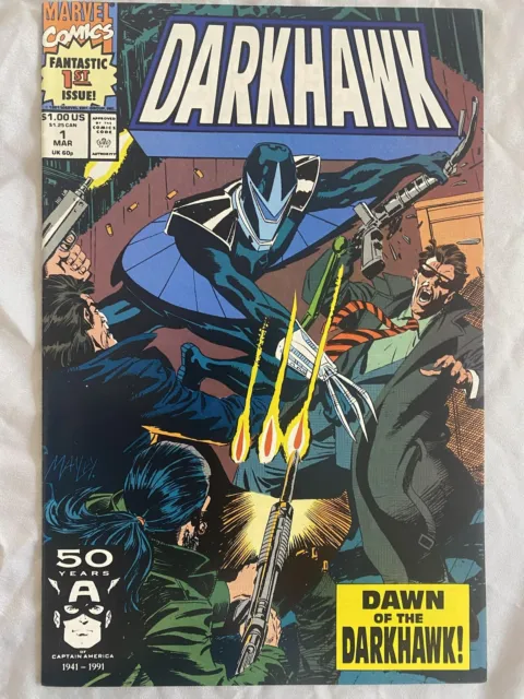 Darkhawk #1 1st Appearance of Darkhawk Marvel 1991 Comic VF/NM Condition