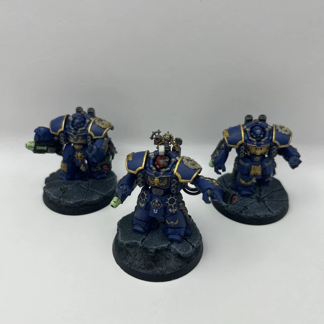 Figurine Warhammer 40k – Sergent Ultramarines Space Marines, Peinte, Games Workshop