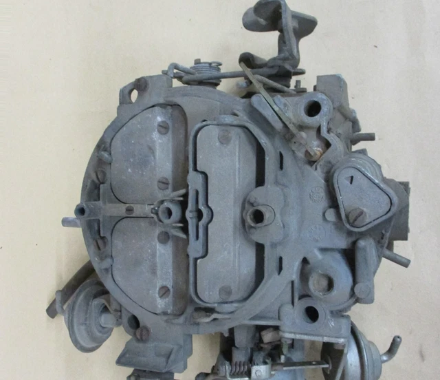 Used 4 Barrel Rochester Q-Jet Carburetor 17056553 Build Stamp 3025