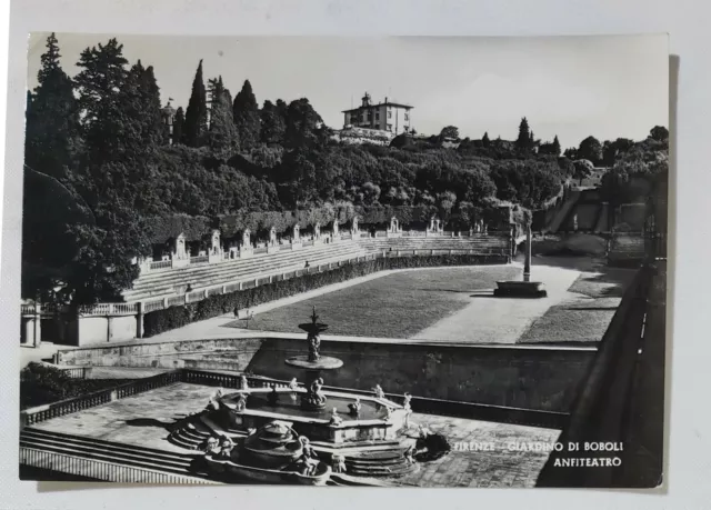 29519 Cartolina - Firenze - Anfiteatro nel Giardino di Boboli - VG 1955