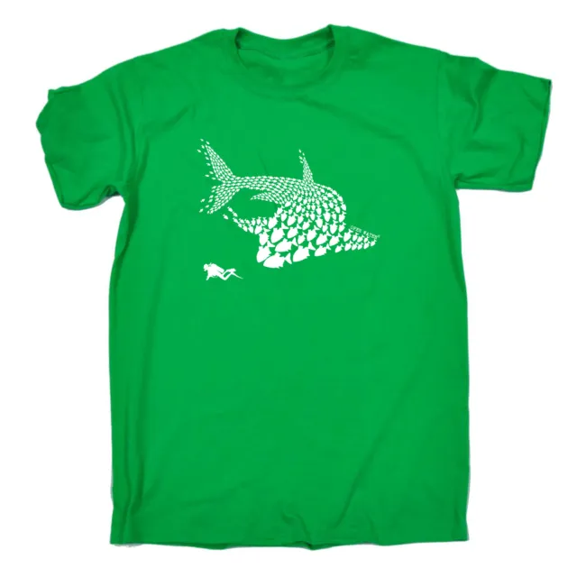Scuba Diving Kids Childrens T-Shirt Funny tee TShirt - Shark Diver New Scuba Div