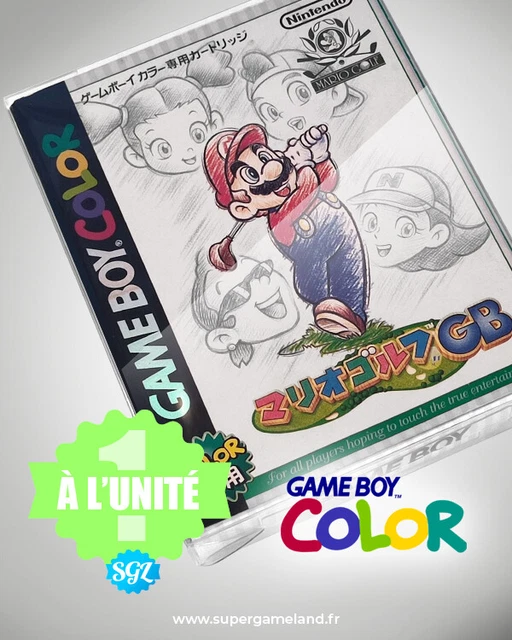 1 BOITIER DE protection Crystal box pour Nintendo Game Boy Color (GBC ...