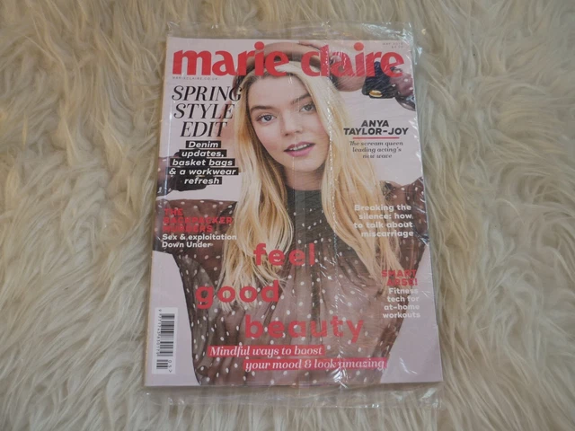 marie claire 2019年5月号 アニャテイラージョイ 海外雑誌 UK MAGAZINE NEW TRAVEL size marie claire anya taylor-joy may 2019