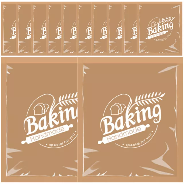 100 pz sacchetti per confezione snack sacchetto di carta in pellicola 5c sacchetti per pane sacchetti per snack