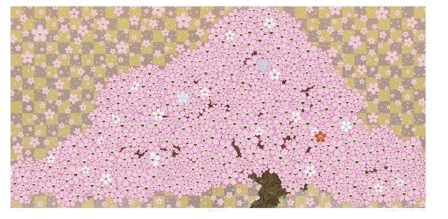 CHERRY BLOSSOM KAIKAI Kiki Jigsaw Puzzle Takashi Murakami