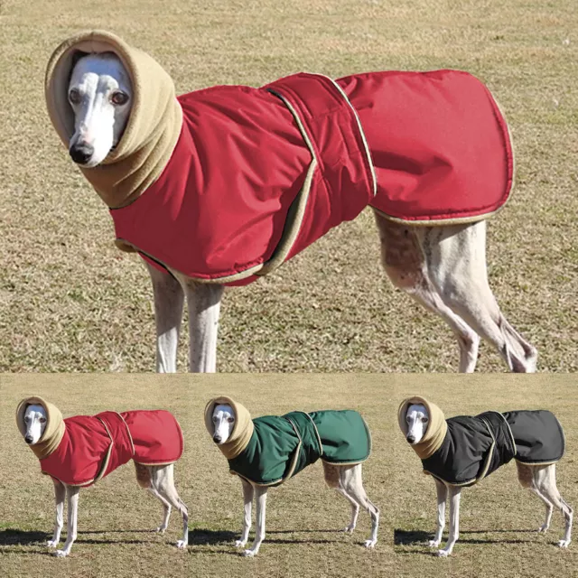 Fleece Windhundmantel Greyhound Whippet Hundemantel Pullover Hundejacke Weste