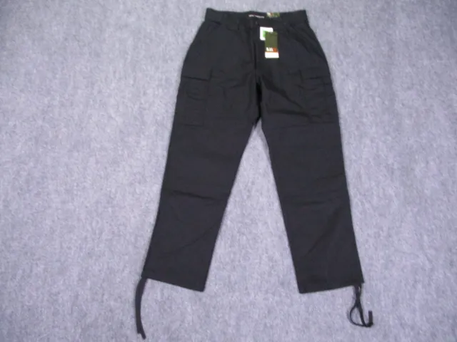 511 Tactical Series Pants Mens Large Black Cargo Pockets Teflon Relaxed Fit TDU