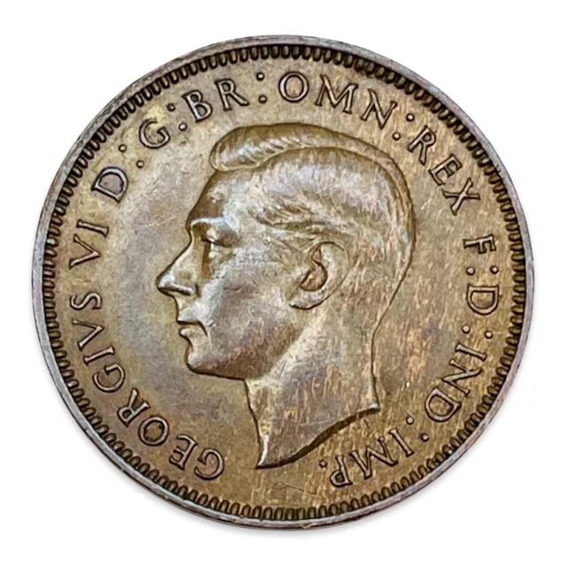 1939 Great Britain Farthing - George VI #GB11207S