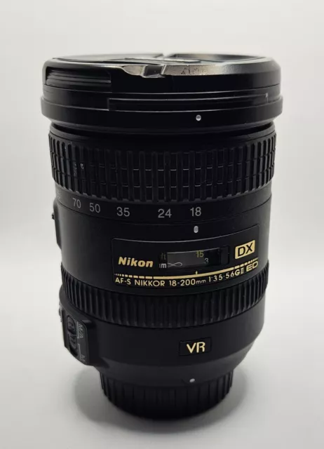 Nikon AF-S 18-200mm f3.5-5.6 GII ED VR DX Zoom Lens No Gimmicks!!! RT-2A