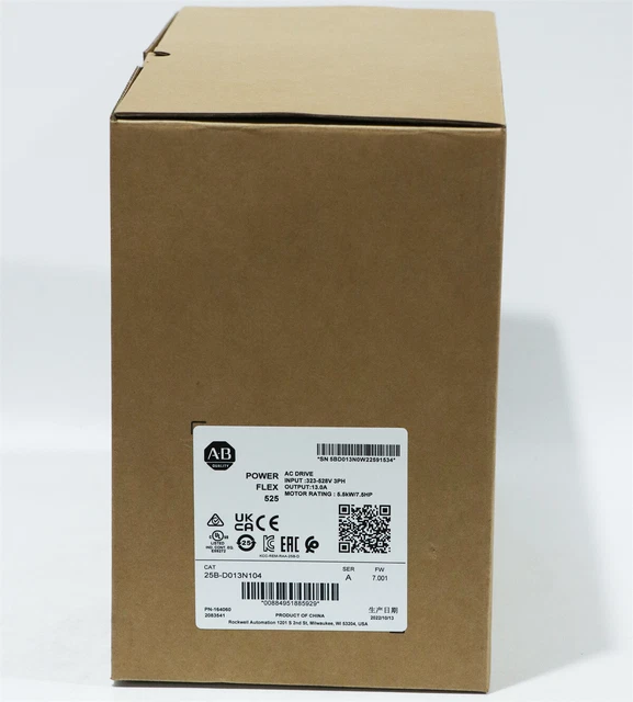 25B-D013N104 PowerFlex 525 5.5kW 7.5Hp AC Drive