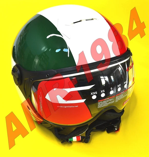 CGM Casque Jet 107S Cancun Déco Blanc uygun fiyatlı satın alın - fiyat