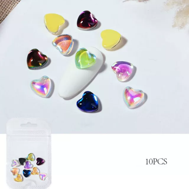 Bowknot Nail Art Decoration Crystal Gems Nail Art Heart Jewelry DIY Ornaments
