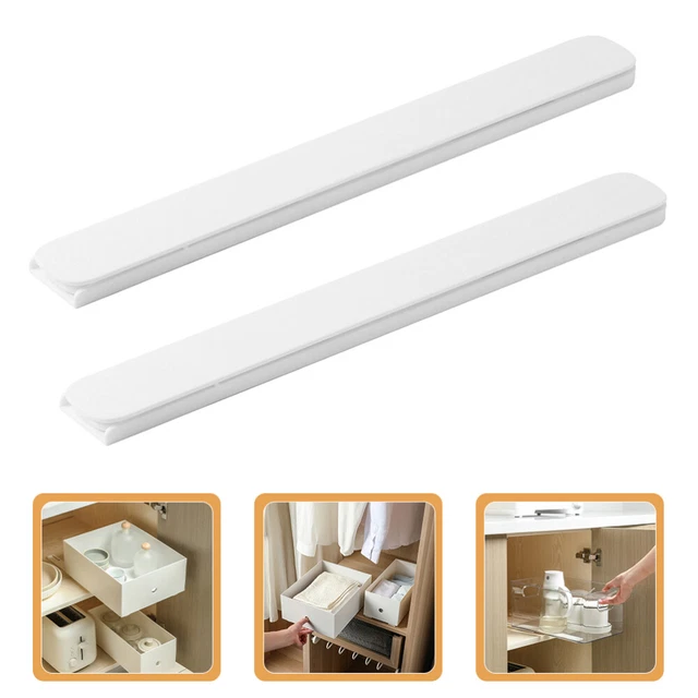 Divisorio Portaposate Per Cassetto, Larghezza Regolabile 801-960 Mm, Profondità 440-540 Mm, Plastica Grigia, 50 Mm Altezza - 4
