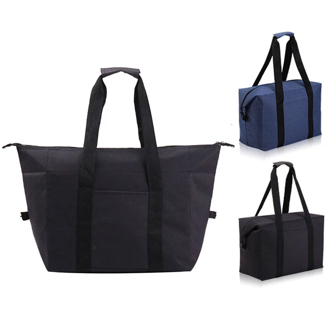 Bolsa térmica con aislamiento bolsa fría para acampar picnic transporte de alimentos compras