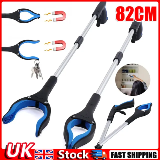 Long Reach Grabber Pick Up Tool Picker Helping Hand Litter Hand Held Reacher UK